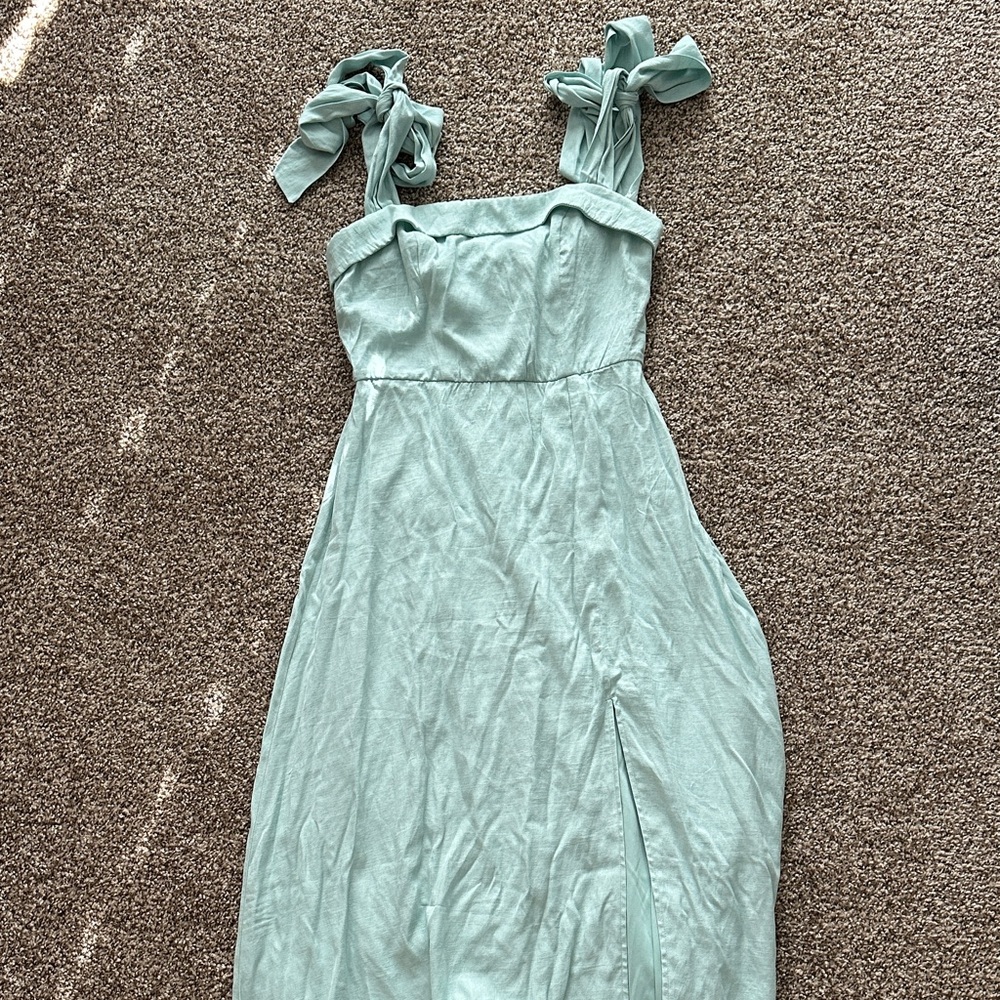 Trixxi Mint Green Sleeveless Dress